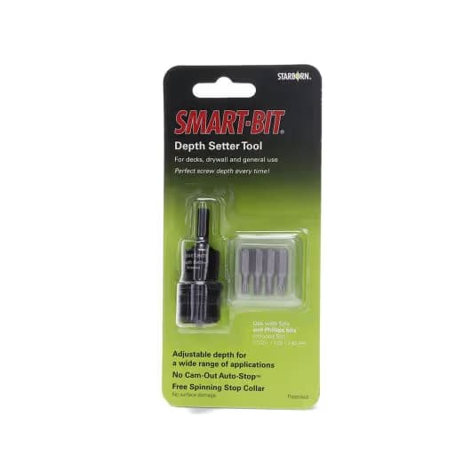 Starborn SMART-BIT Deck Screw Depth Setter Tool