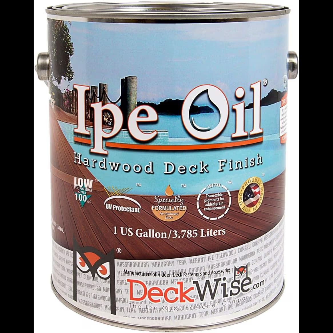 DeckWise Ipe Oil Plus Hardwood Finish - 1 gal