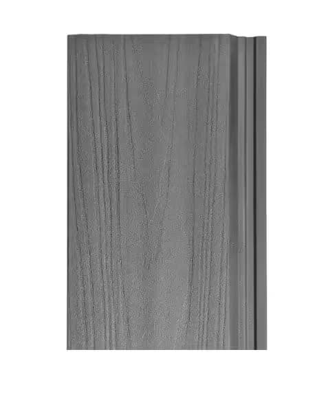 Composite Plank Siding & Cladding - The New York Collection (7.06 sq ft) — Rockefeller (Gray)