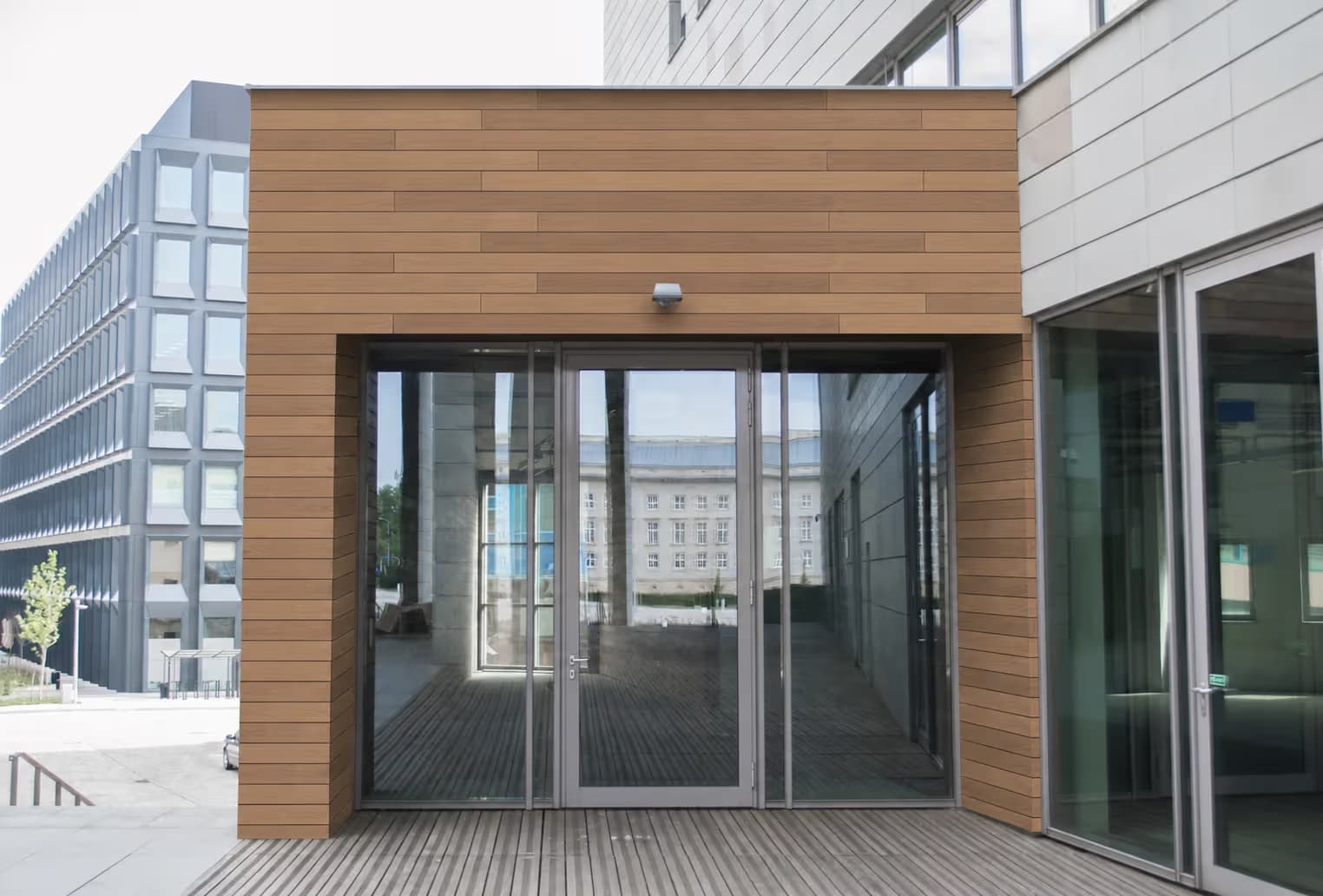 Pre-Cut Composite Fence Infill Kit — New York Plank — Brooklyn (Light Brown)