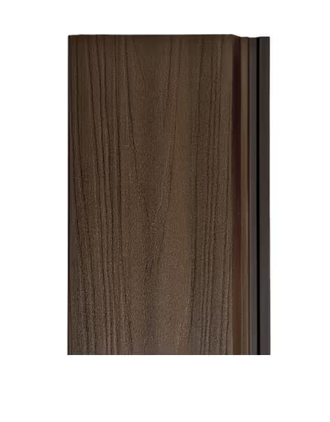 Composite Plank Siding & Cladding - The New York Collection (7.06 sq ft) — Empire State (Dark Brown) — Empire State (Dark Brown)