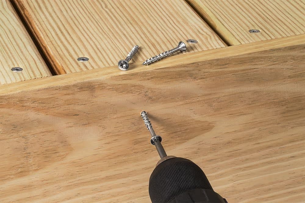 Simpson Strong-Tie Deck-Drive DWP Stainless Trim-Head Screw, #7 x 1-5/8 in