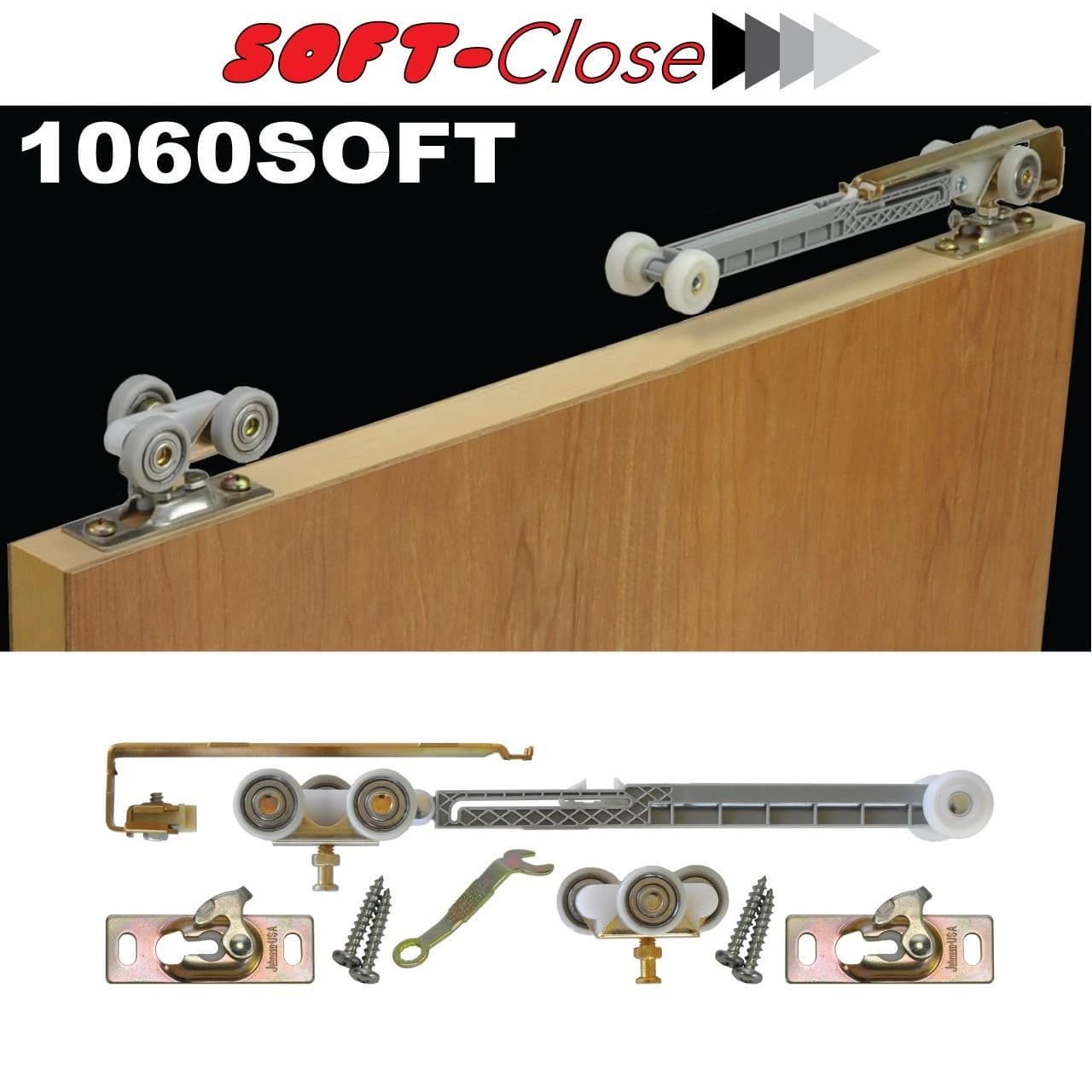 Johnson Hardware 1060 Soft-Close Retrofit Kit