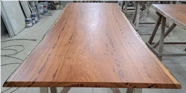 Angelim Live Edge Wood Tabletop — 8 ft | #106