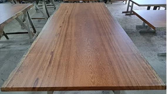 Angelim Live Edge Wood Tabletop — 8 ft | #109