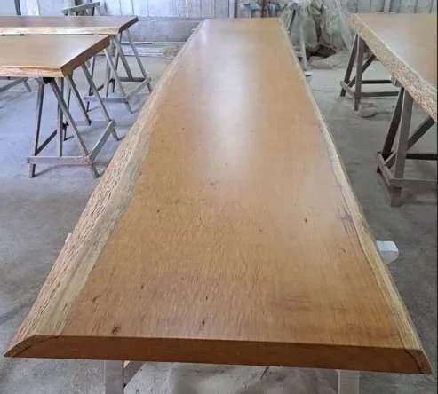 Garapa Live Edge Wood Tabletop — 15.3 ft | #88