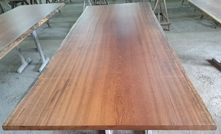 Angelim Live Edge Wood Tabletop — 7 ft | #99