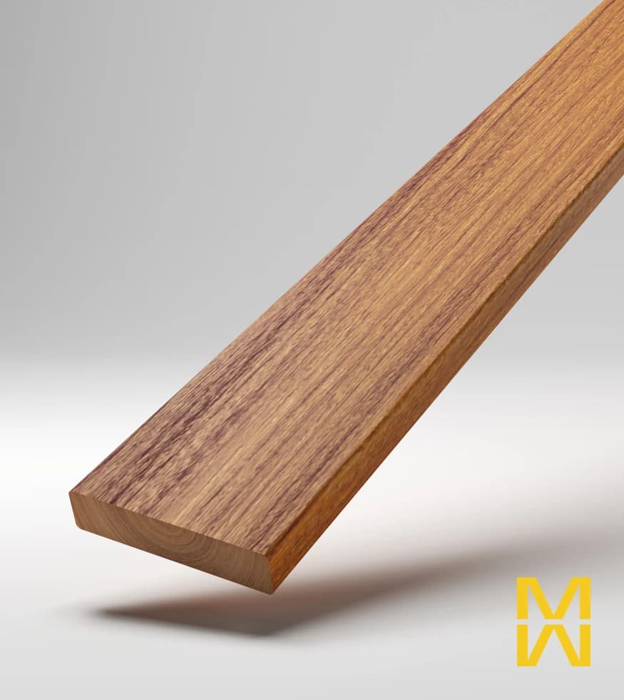 5/4 x 6 Cumaru Hardwood Decking